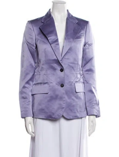 Pre-owned Tom Ford Blazer In Purple