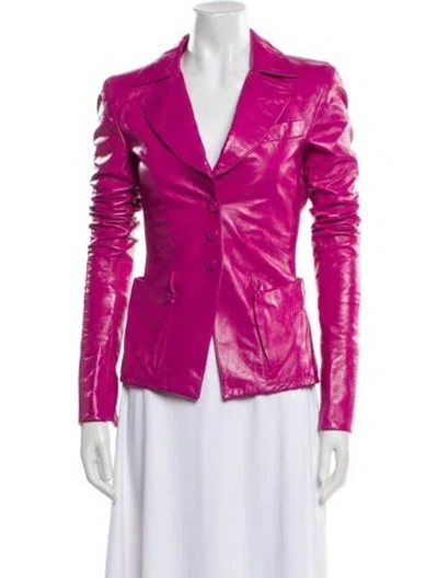Pre-owned Tom Ford Blazer In Purple
