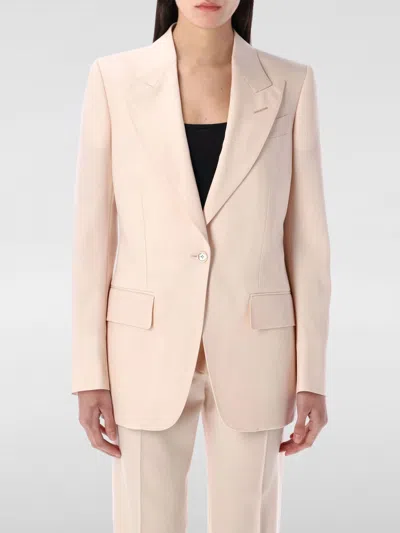 TOM FORD BLAZER TOM FORD WOMAN COLOR BLUSH PINK,G48647080