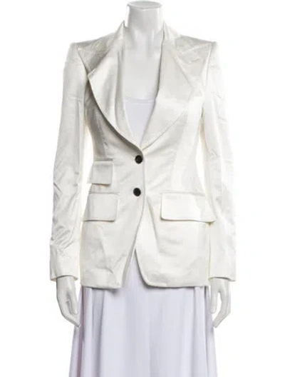 Pre-owned Tom Ford Blazer In White