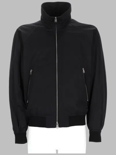 Tom Ford Blouson Con Fodera In Cashmere In Black