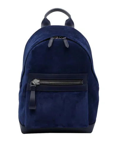 Tom Ford Blue Backpack