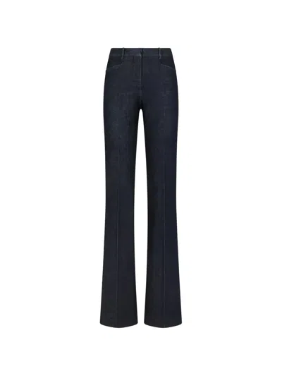 Tom Ford Blue Bootcut Jeans In Black
