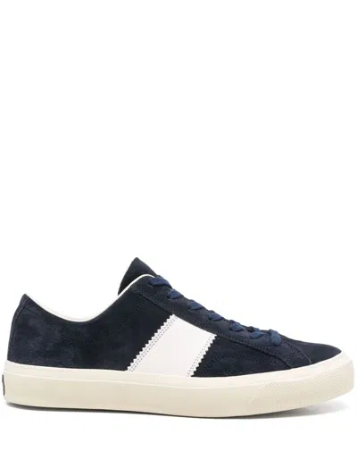 Tom Ford Blue Cambridge Sneakers