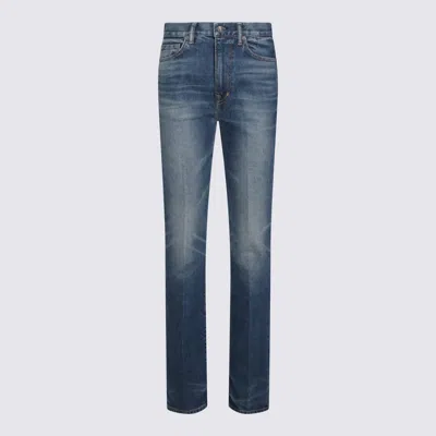 Tom Ford Blue Cotton Denim Jeans