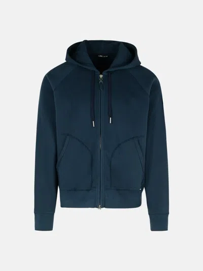 Tom Ford Blue Cotton Sweater