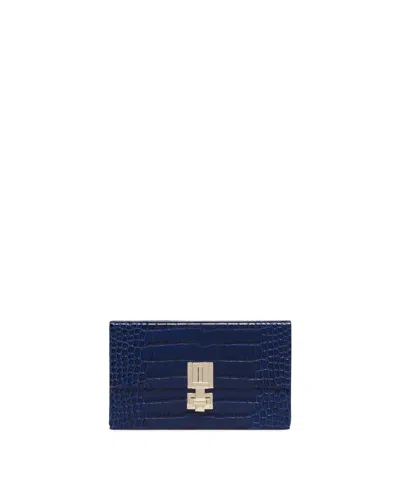 Tom Ford Blue Croco Clutch