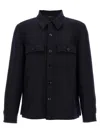Tom Ford Button-up Cashmere Overshirt In Black