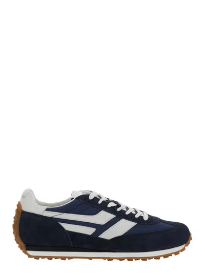 TOM FORD BLUE LACE UP SNEAKERS