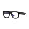 Tom Ford Blue Light Block Browline Eyeglasses Ft5634-b 001 53