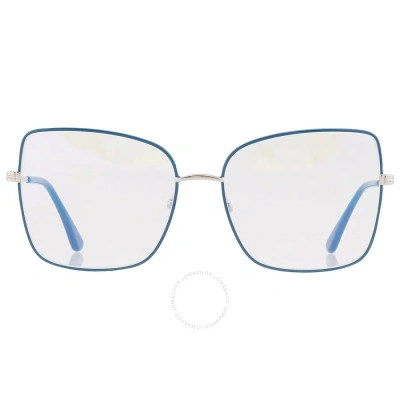 Tom Ford Blue Light Block Butterfly Ladies Eyeglasses Ft5613-b 098 56
