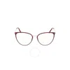 Tom Ford Blue Light Block Cat Eye Ladies Eyeglasses Ft5840-b 066 56