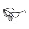 Tom Ford Blue Light Block Cat Eye Ladies Eyeglasses Ft5896-b 001 56