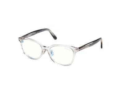 Tom Ford Blue Light Block Cat Eye Ladies Eyeglasses Ft6104-d-b 020 52