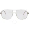 Tom Ford Blue Light Block Navigator Men's Eyeglasses Ft5737-b 045 56 In Blue / Brown