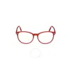 Tom Ford Blue Light Block Oval Ladies Eyeglasses Ft5810-b 074 53