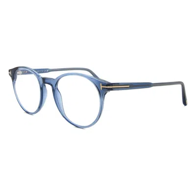 Tom Ford Blue Light Block Oval Men's Eyeglasses Ft5695-b 090 47