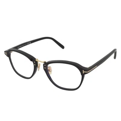 Tom Ford Blue Light Block Oval Men's Eyeglasses Ft5727-d-b 001 53