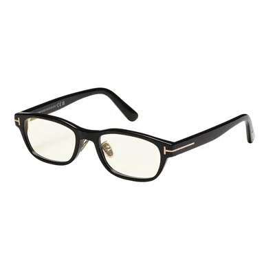 Tom Ford Blue Light Block Rectangular Ladies Eyeglasses Ft6115-d-b 001 52