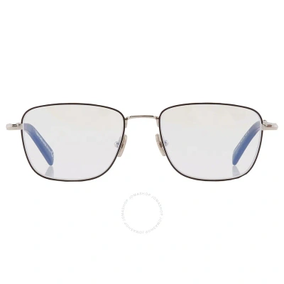 Tom Ford Blue Light Block Rectangular Men's Eyeglasses Ft5748-b 002 53 In Black / Blue