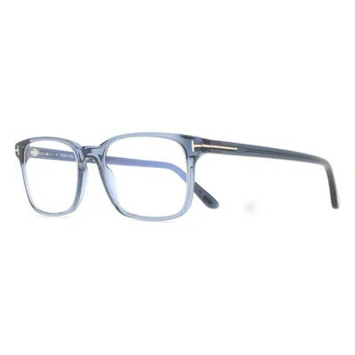 Tom Ford Blue Light Block Rectangular Men's Eyeglasses Ft5831-b 090 51