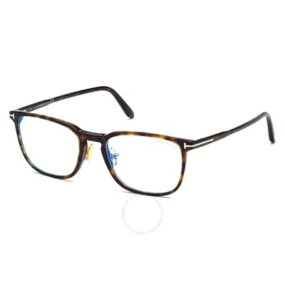 Tom Ford Blue Light Block Square Men's Eyeglasses Ft5699-b 052 55