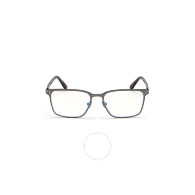 Tom Ford Blue Light Block Square Men's Eyeglasses Ft5733-b 008 55