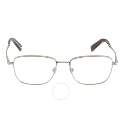 Tom Ford Blue Light Block Square Men's Eyeglasses Ft5748-b 012 55 In Metallic