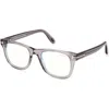 Tom Ford Blue Light Block Square Men's Eyeglasses Ft5820-b 020 50