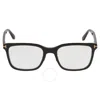 Tom Ford Blue Light Block Square Men's Eyeglasses Ft5853-d-b 001 55 In Blue