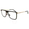 Tom Ford Blue Light Block Square Men's Eyeglasses Ft5944-b 003 55