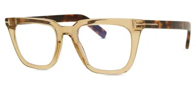 Tom Ford Square-frame Glasses In Gold