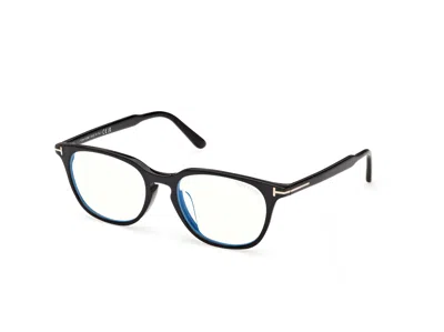 Tom Ford Blue Light Block Square Unisex Eyeglasses Ft6149-d-b 001 55