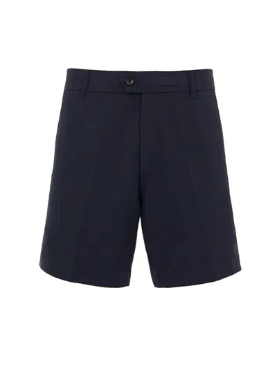 Tom Ford Blue Navy Technical Fabric Bermuda