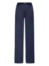 Tom Ford Silk Pajama Pants In Blue