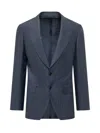 Tom Ford Single-breasted Blazer In Blue