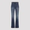 Tom Ford High-waist Straight Cotton Jeans In Blue