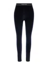 Tom Ford Stretch Lychra Leggings In Dark Blue