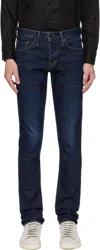 Tom Ford Blue Stretch Twill Slim Fit Jeans In Blue