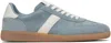 Tom Ford Blue Suede Archer Sneakers In Multi