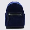 Tom Ford Blue Suede Backpack In Blue