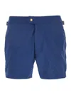 Tom Ford Blue Swimsuit With Buckle On The Front In Tech Fabric Man In Multicolor