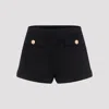 Tom Ford Blue Virgin Wool Bermudas In Blue