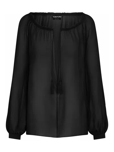 TOM FORD BLUSA - NEGRO