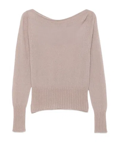 Tom Ford Boat-neck Sweater In Neutral