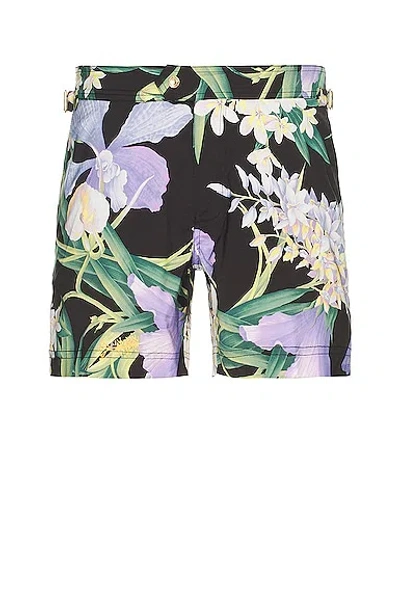 Tom Ford Bold Orchid Swim Shorts In Multicolor