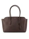 Tom Ford Leather Shoulder Bag With Logo