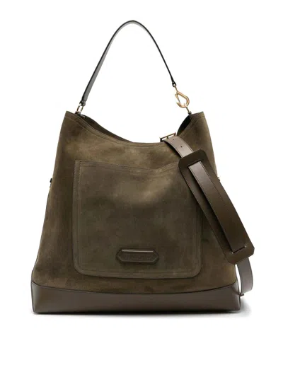 Tom Ford Shopping Bag In Green