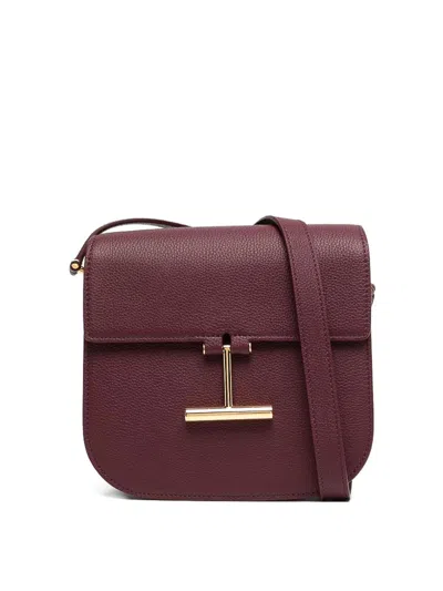 Tom Ford Tara Mini Crossbody Bag In Red