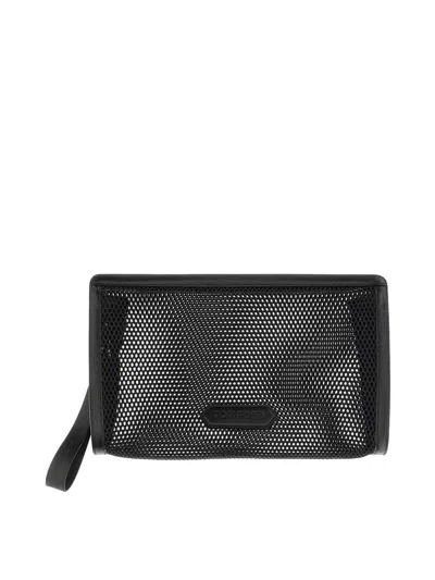 Tom Ford Pouch Mesh In Black